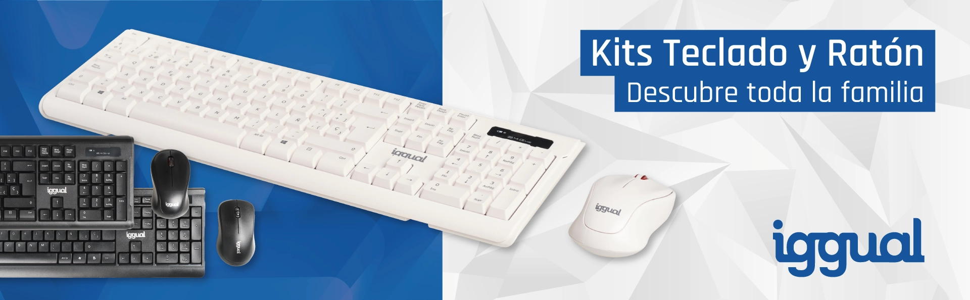 iggual Kit teclado ratón inalámbrico WMK-BUSINESS